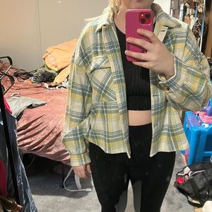 SHEIN flannel jacket